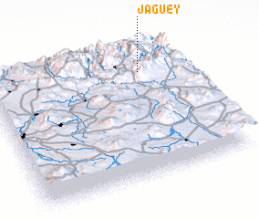 3d view of Jaguey