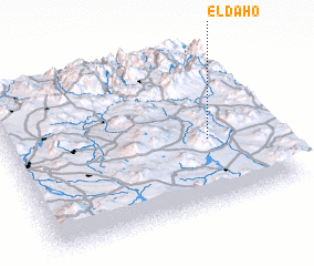 3d view of El Daho