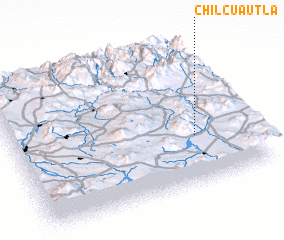 3d view of Chilcuautla