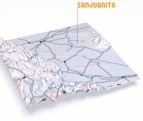 3d view of San Juanito