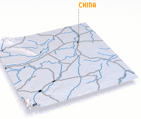 3d view of China