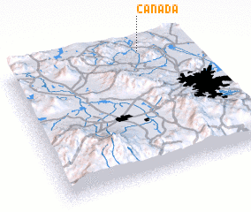 3d view of Cañada