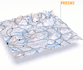 3d view of Presas