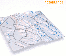 3d view of Pozo Blanco