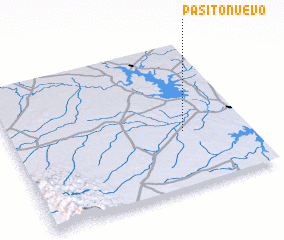 3d view of Pasito Nuevo