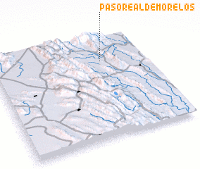 3d view of Paso Real de Morelos