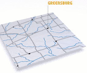 3d view of Greensburg