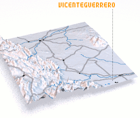 3d view of Vicente Guerrero