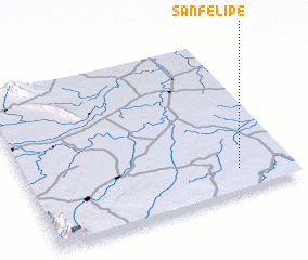 3d view of San Felipe