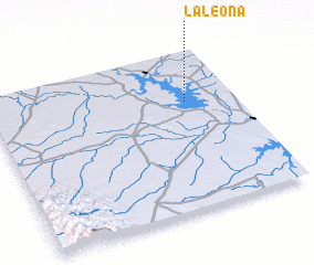 3d view of La Leona