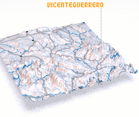 3d view of Vicente Guerrero