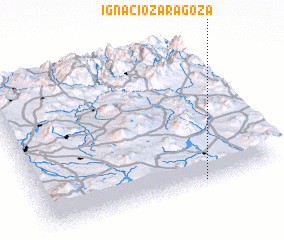 3d view of Ignacio Zaragoza