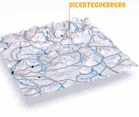 3d view of Vicente Guerrero