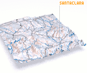 3d view of Santa Clara