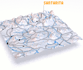 3d view of Santa Rita