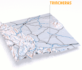 3d view of Trincheras