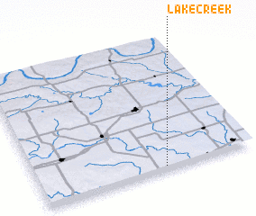 3d view of Lake Creek