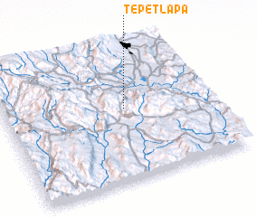 3d view of Tepetlapa