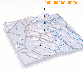 3d view of San Juan del Meco