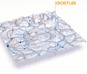 3d view of Xochitlán