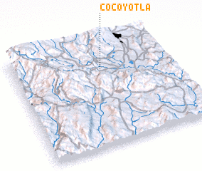 3d view of Cocoyotla