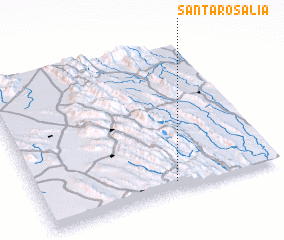 3d view of Santa Rosalia