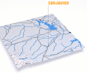 3d view of San Javier