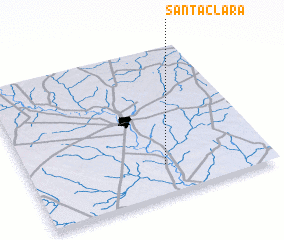 3d view of Santa Clara