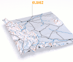 3d view of El Diez