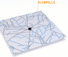 3d view of El Capullo