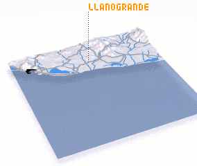 3d view of Llano Grande