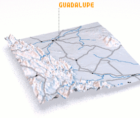 3d view of Guadalupe