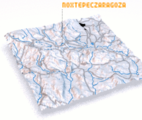 3d view of Noxtepec Zaragoza