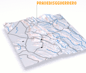 3d view of Praxedis G. Guerrero