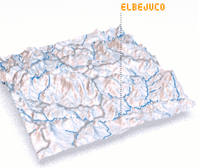 3d view of El Bejuco