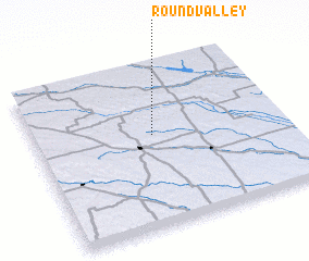 3d view of Round Valley