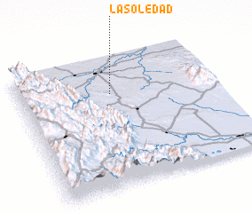 3d view of La Soledad