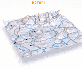 3d view of Maconí