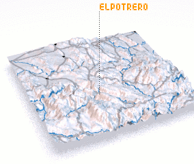 3d view of El Potrero