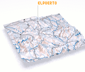 3d view of El Puerto