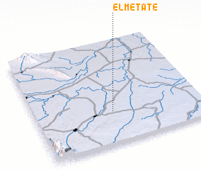 3d view of El Metate