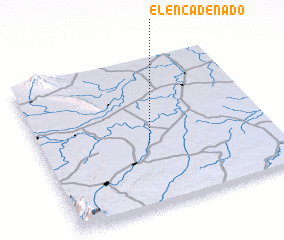 3d view of El Encadenado