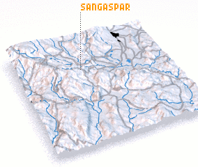 3d view of San Gaspar