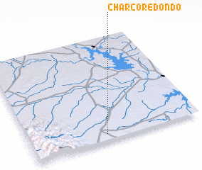 3d view of Charco Redondo