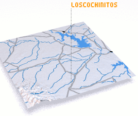 3d view of Los Cochinitos