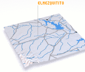 3d view of El Mezquitito