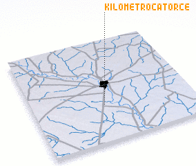 3d view of Kilómetro Catorce