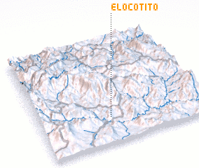 3d view of El Ocotito