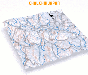 3d view of Chalchihuapan