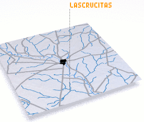 3d view of Las Crucitas